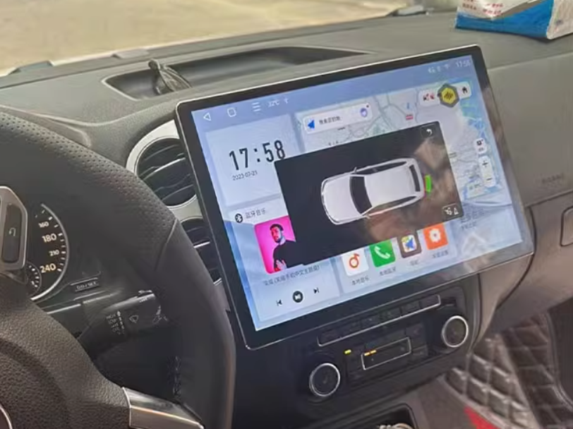 Volkswagen VW Tiguan 08-16 13.3 Tesla style GPS Infotainment Wireless CarPlay Android Auto Stereo