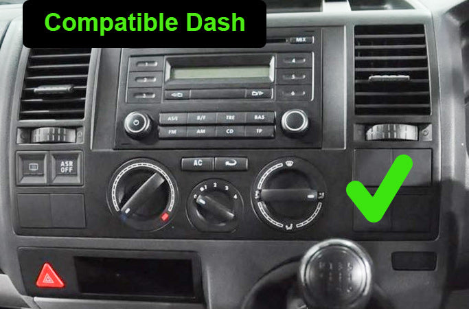 Volkswagen VW Transporter T5 04-10 9 GPS Infotainment Wireless CarPlay Android Auto