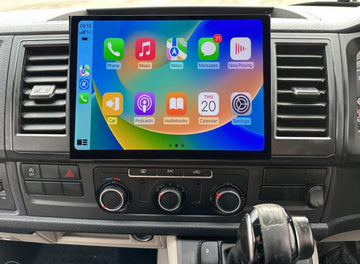 Volkswagen VW Transporter T5 T6 04-19 13.3 Tesla Style GPS Infotainment Wireless CarPlay Android Auto