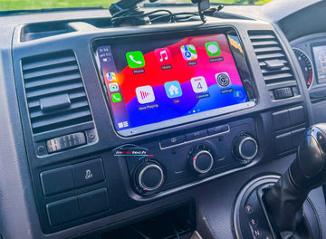 Volkswagen VW Transporter T5 04-10 9 GPS Infotainment Wireless CarPlay Android Auto