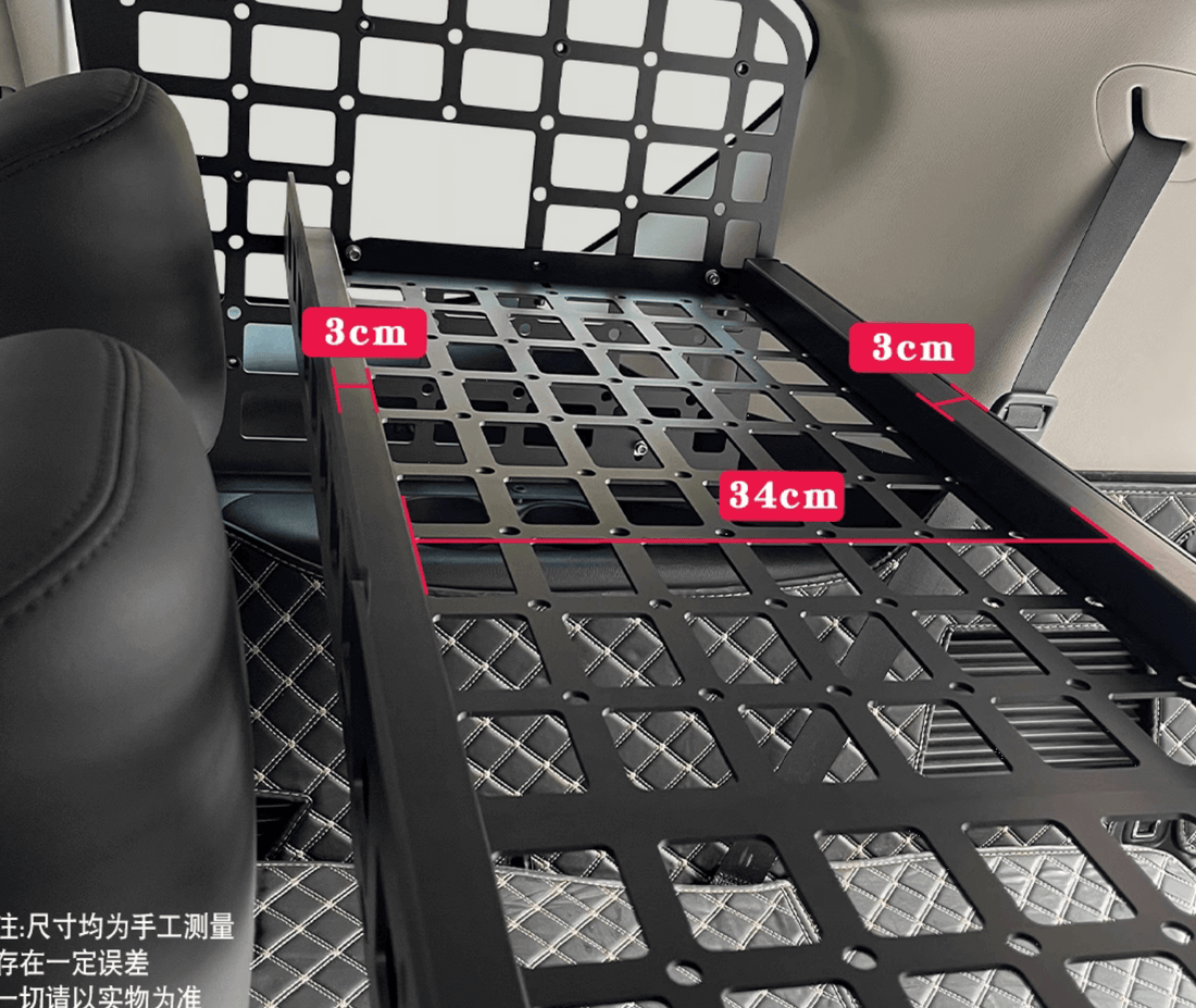 For Nissan Patrol Y62 2010-2025 Accessories Modular Storage Panel Shelf Organizer
