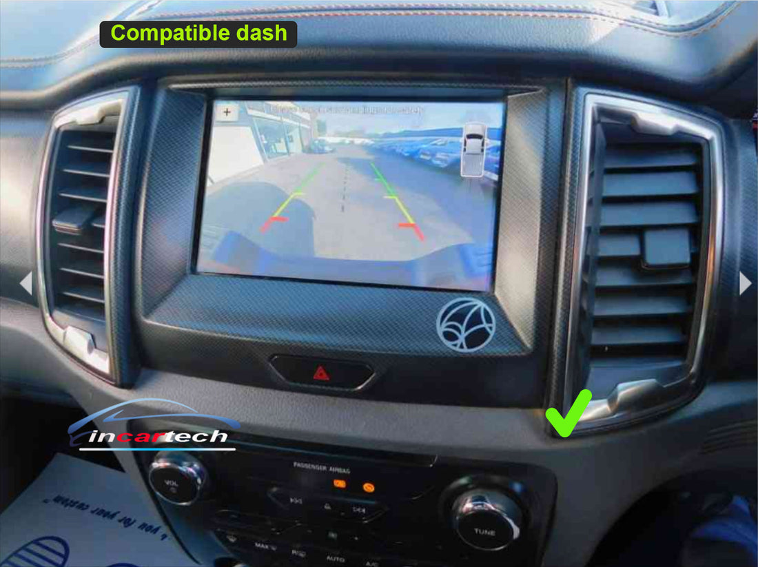 Ford Ranger 2015-2022 PX MkII MKIII stereo facia suit both 9 inch and 7 inch Double din 2 din