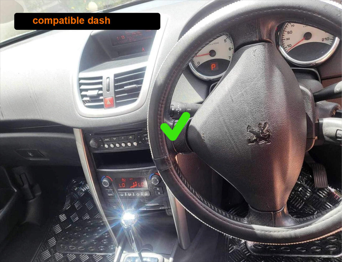 Peugeot 207 2006-2015  Wireless Apple Carplay Android Auto GPS Bluetooth Stereo