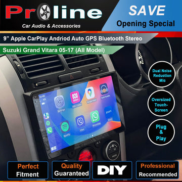 Suzuki Grand Vitara 2005-2017 Wireless Apple CarPlay GPS Radio Bluetooth stereo accessories