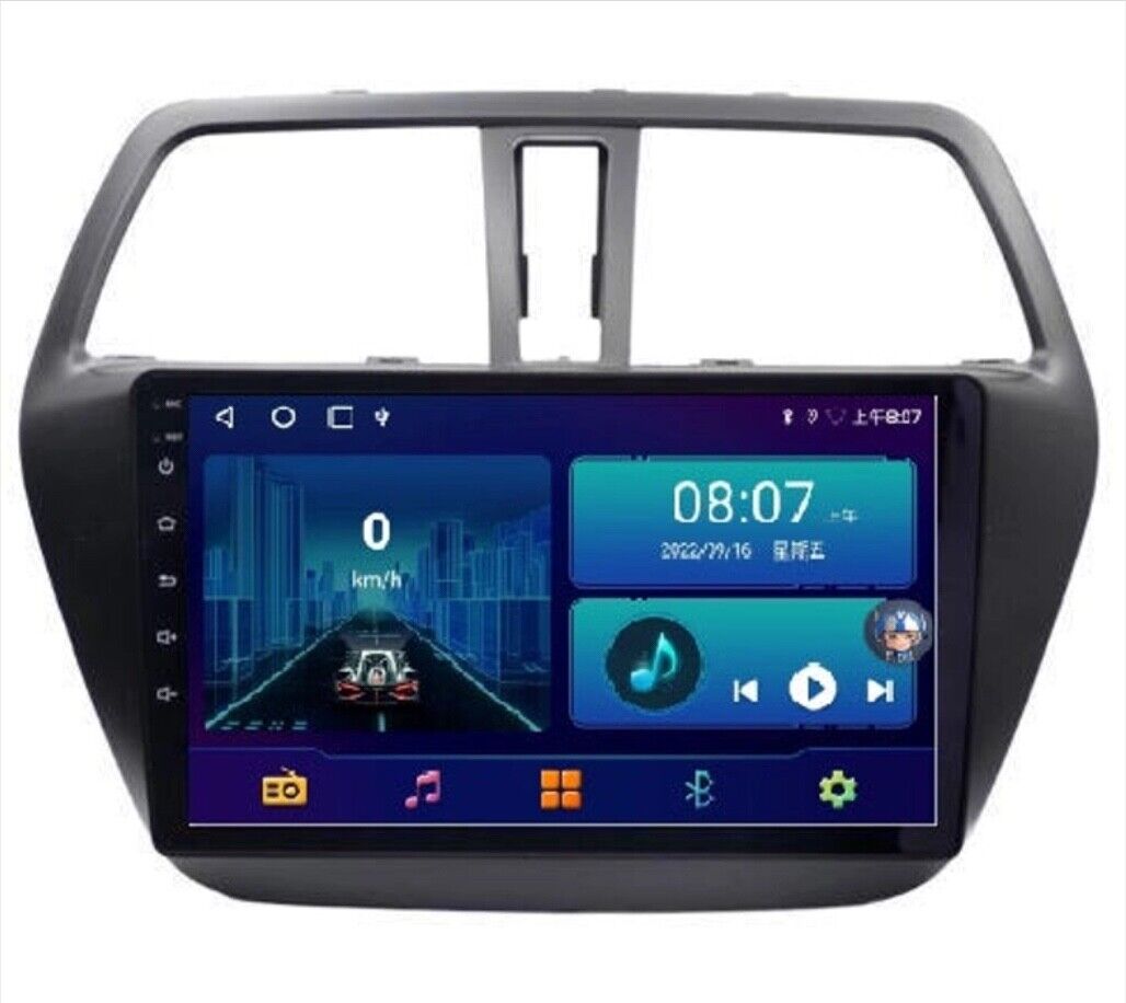 Suzuki S-Cross 2014-2021 Wireless Apple Carplay Android Auto GPS SatNav Radio Stereo