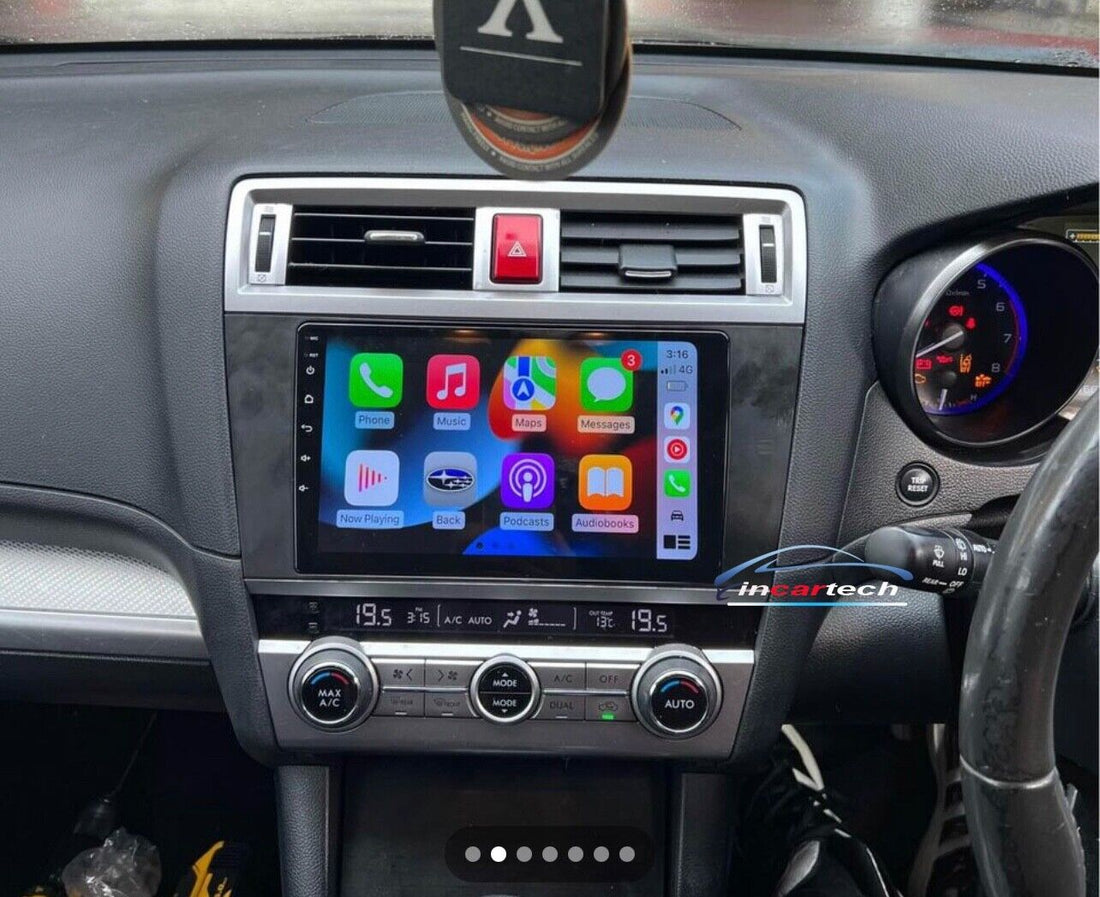 SUBARU LIBERTY 2015-2020 9 Wireless CARPLAY ANDROID AUTO SAT NAV GPS