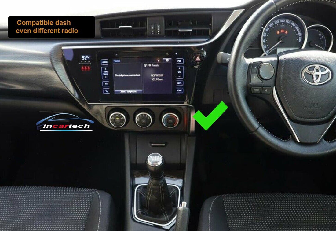 Toyota Corolla Hatchback 2015-2018 Stereo GPS Wireless Apple Carplay Android auto