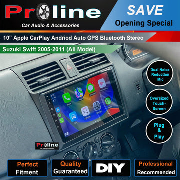 Suzuki Swift 2005-2011 Wireless Apple Carplay GPS Radio Bluetooth stereo accessories