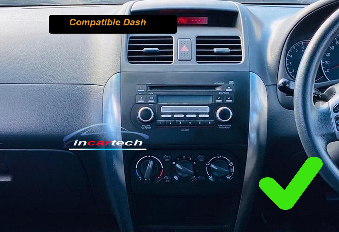 Suzuki SX4 2007-2014 Wireless Apple CarPlay GPS Radio Bluetooth stereo Android Auto