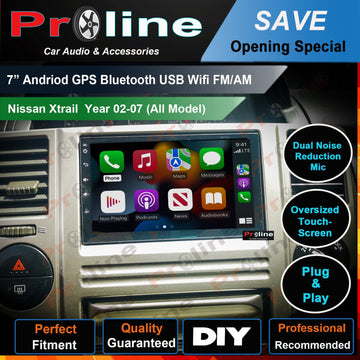 Nissan Xtrail 2002-2007 GPS Wireless Apple CarPlay Android Auto Bluetooth Radio Upgrade