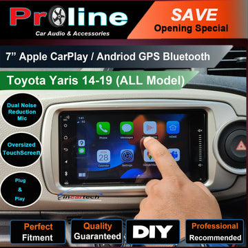 Toyota Yaris 2013-2015 Wireless Apple CarPlay Andriod Auto GPS Bluetooth Stereo Radio GPS