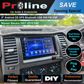 Nissan Navara  D40 2007-2015 7Screen Wireless Apple Carplay Bluetooth GPS Satnav Stereo