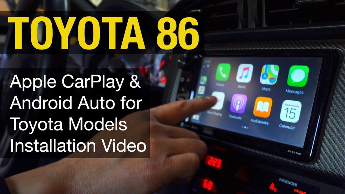 Toyota 86 2012-2022 Headunit GPS Bluetooth Apple Carplay Android Auto accessories Radio