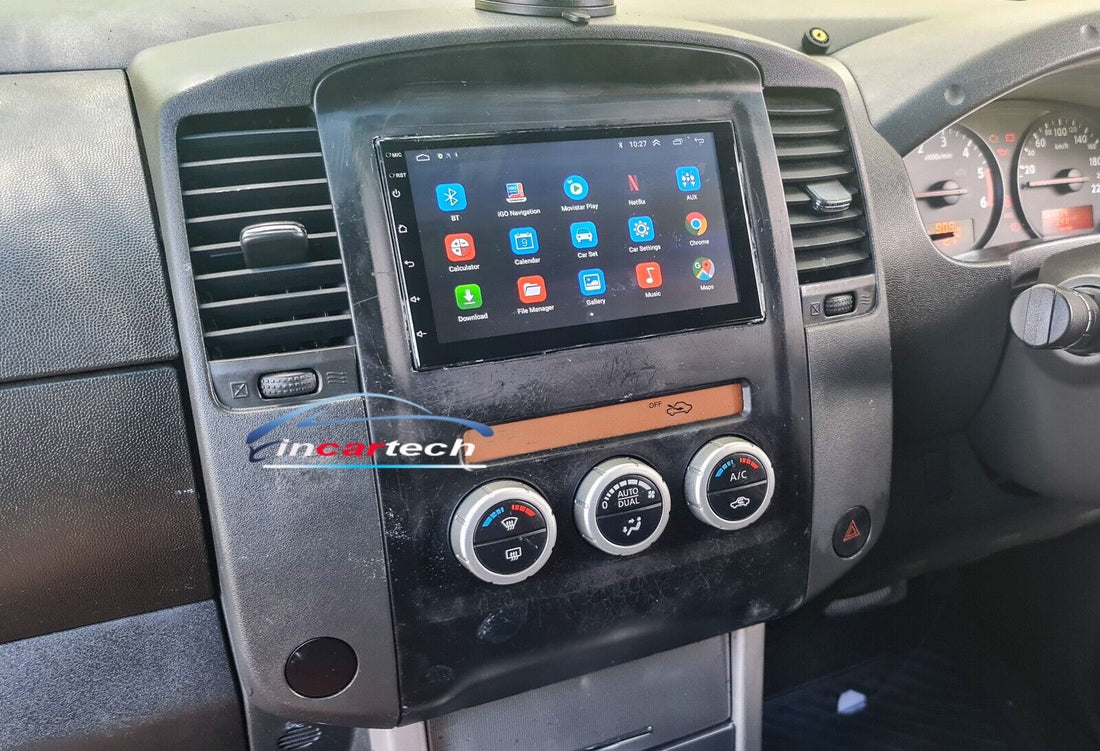 Nissan Pathfinder 7 Bluetooth Android Auto GPS Satnav Stereo Reverse Camera