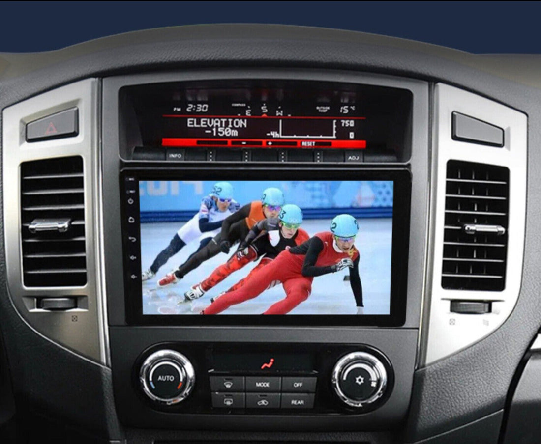 Mitsubishi Pajero 2006-2019 GPS Bluetooth Stereo Wireless Apple Carplay Android Auto Headunit