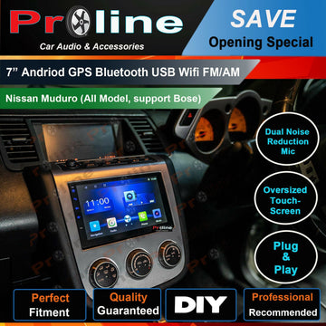 Nissan Muduro GPS Bluetooth Handfree Music Stream USB Radio support Bose stereo