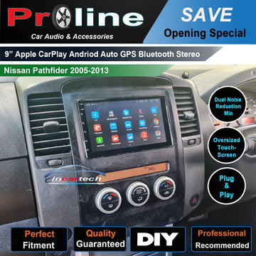 Nissan Pathfinder 7 Bluetooth Android Auto GPS Satnav Stereo Reverse Camera