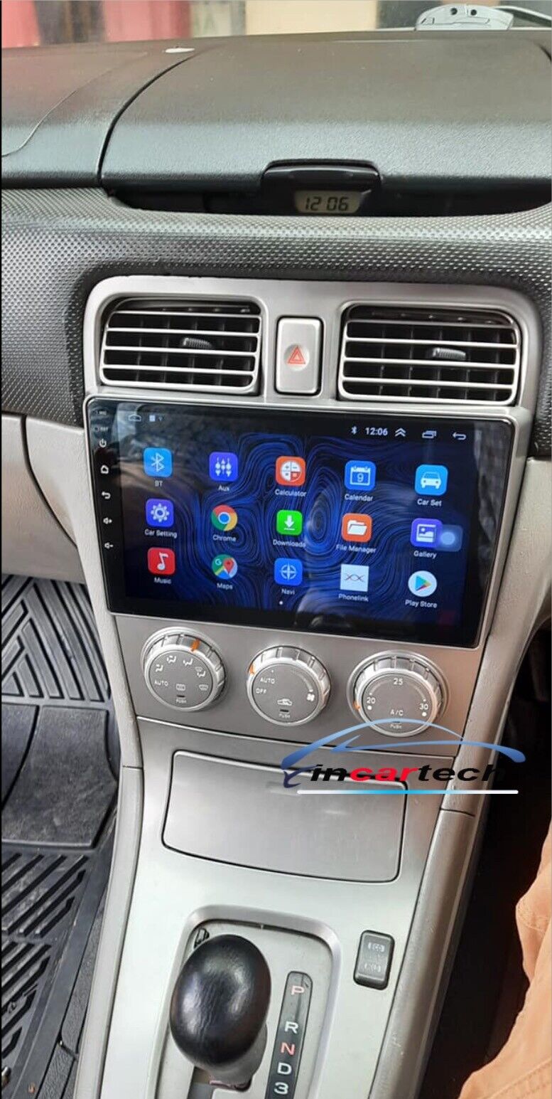 Subaru Forester 2003-2008 SG GPS Bluetooth Wireless Apple CarPlay Android Auto Stereo