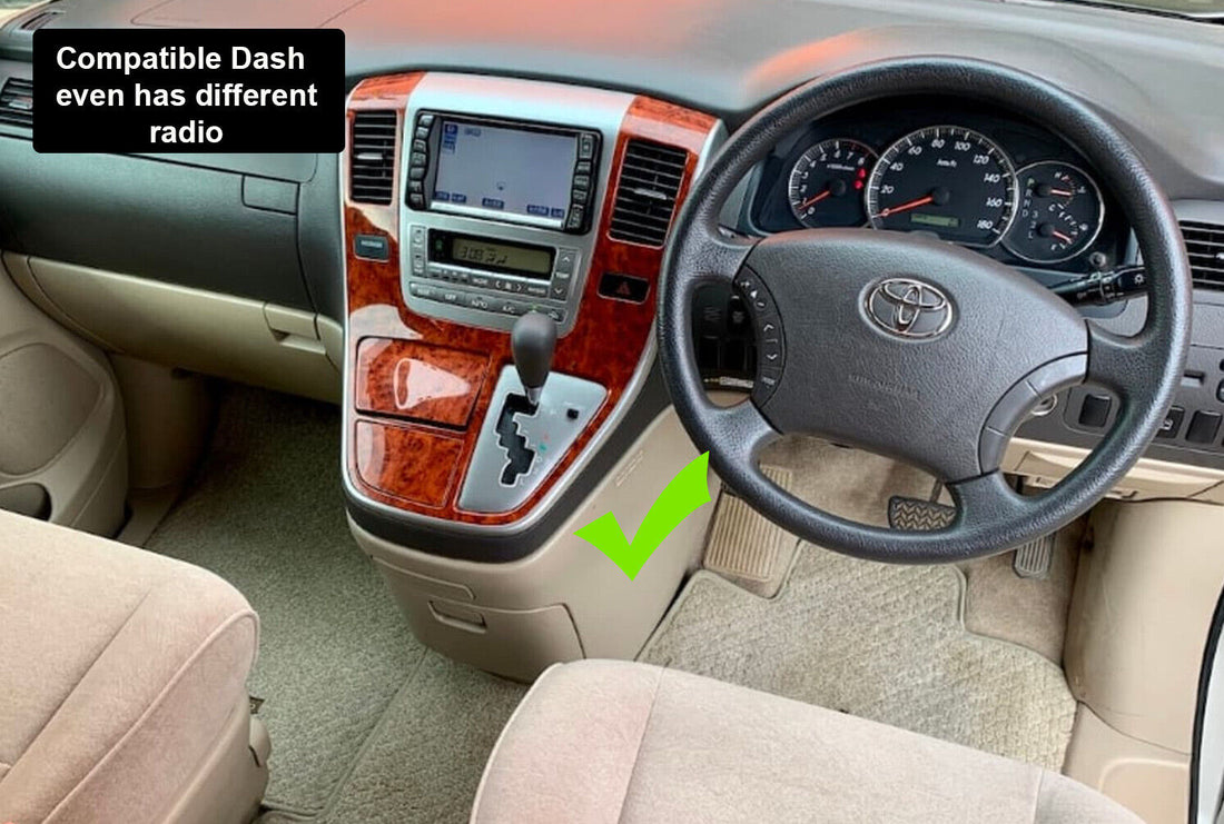 Toyota Alphard 2001-2008 10 Series Infotainment Wireless carplay Android auto Stereo