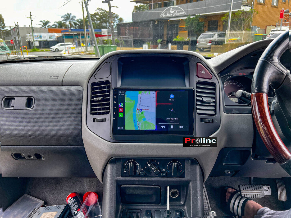 Mitsubishi Pajero 2001-2006 GPS Bluetooth Stereo Wireless Apple Carplay Headunit