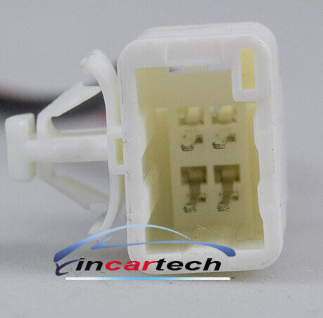 fit Toyota 4 pins add reverse female camera plug lead adaptor male adapter